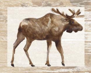 Rustic Barnwood Animals I | Obraz na stenu