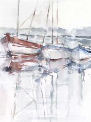 Watercolor Harbor Study II | Obraz na stenu