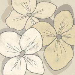 Beige Blooms IV | Obraz na stenu