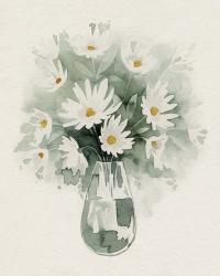 Daisy Bouquet Sketch I | Obraz na stenu