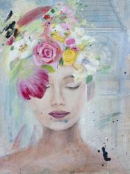 Femme Fleur I | Obraz na stenu