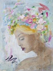 Femme Fleur II | Obraz na stenu