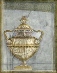 Small Urn And Damask II | Obraz na stenu