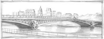 Pont Mirabeau | Obraz na stenu