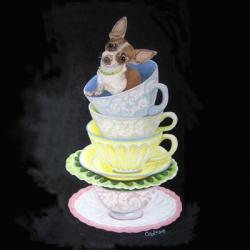 Chihuahua Teacups | Obraz na stenu