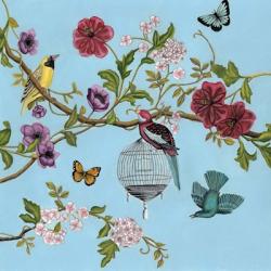 Bird Song Chinoiserie II | Obraz na stenu