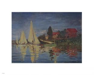 Regatta at Argenteuil | Obraz na stenu