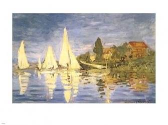 Regatta at Argenteuil | Obraz na stenu