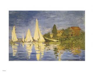 Regatta at Argenteuil | Obraz na stenu