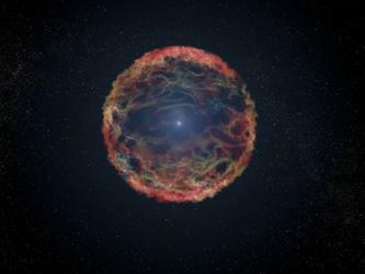 Artist's Impression of Supernova 1993J | Obraz na stenu