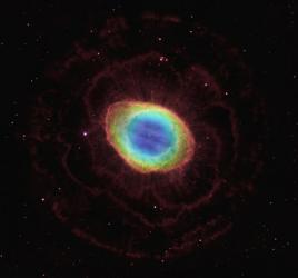 Hubble Reveals the Ring Nebula's True Shape | Obraz na stenu