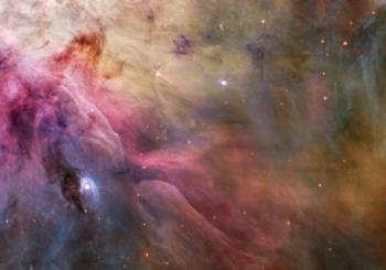 Abstract Art Found in the Orion Nebula | Obraz na stenu