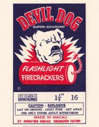 Devil Dog Firecrackers | Obraz na stenu