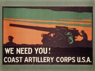 Coast Artillery Corps | Obraz na stenu