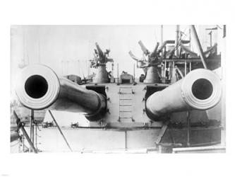 HMS Dreadnought Guns LOCBain | Obraz na stenu