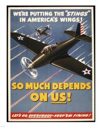 We're Putting the ""Stings"" in America's Wings! | Obraz na stenu
