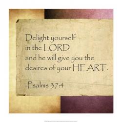 Delight Yourself in the Lord | Obraz na stenu