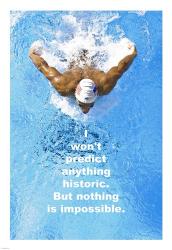 Historic Swimming Quote | Obraz na stenu