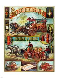 Fire Extinguisher Mfg. Co., Advertising Poster, ca. 1890 | Obraz na stenu