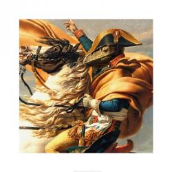 Napoleon Raptor Crossing the Alps | Obraz na stenu