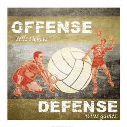 Offense, Defense | Obraz na stenu