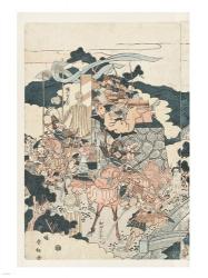 Samurai Battle I | Obraz na stenu