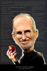 Steve Jobs - Creator, Innovator, Legend | Obraz na stenu