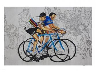 Murales coppi bicycles | Obraz na stenu