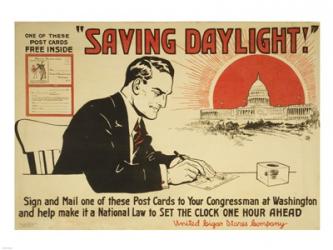 Daylight savings time | Obraz na stenu