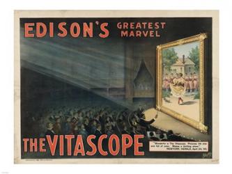 Edisons Vitascope | Obraz na stenu