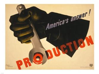 Production poster WW1 | Obraz na stenu