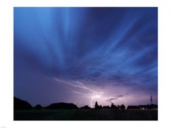 Lightning strike Germany | Obraz na stenu