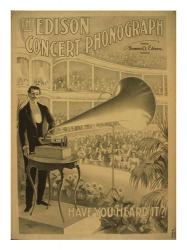 The Edison concert phonograph Have you heard it | Obraz na stenu
