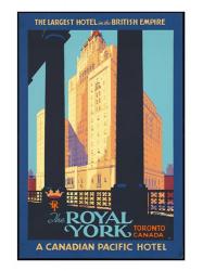 Royal York Poster | Obraz na stenu