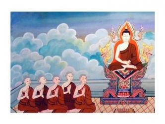 Paintings of Life of Gautama Buddha | Obraz na stenu