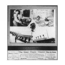 The Great Titanic Disaster | Obraz na stenu