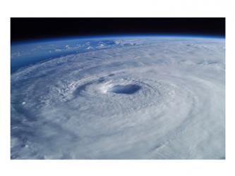Hurricane Isabel, as seen from the International Space Station | Obraz na stenu