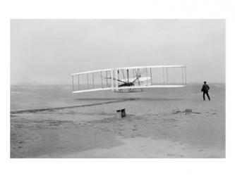 First Successful Flight of the Wright Flyer | Obraz na stenu