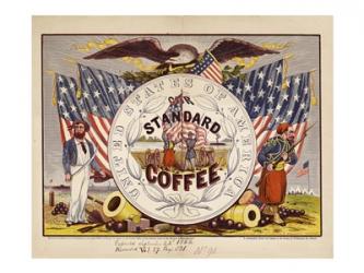 United States of America, our standard coffee | Obraz na stenu