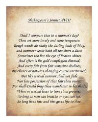 Shakespeare's Sonnet 18 | Obraz na stenu