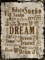 Dream in Multiple Languages | Obraz na stenu