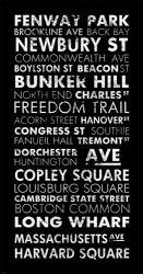 Boston Cities II | Obraz na stenu