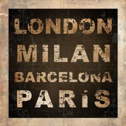 Paris Cities I | Obraz na stenu