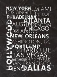 United States Cities | Obraz na stenu