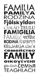 Family Languages | Obraz na stenu