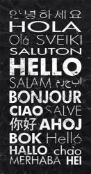 Hello in Different Languages | Obraz na stenu