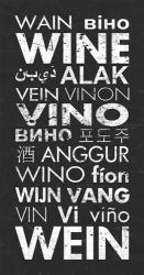 Wine in Different Languages | Obraz na stenu