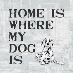 Home Is Where My Dog Is | Obraz na stenu