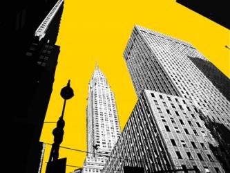 New York on Yellow | Obraz na stenu