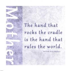 The Hand that Rocks the Cradle | Obraz na stenu